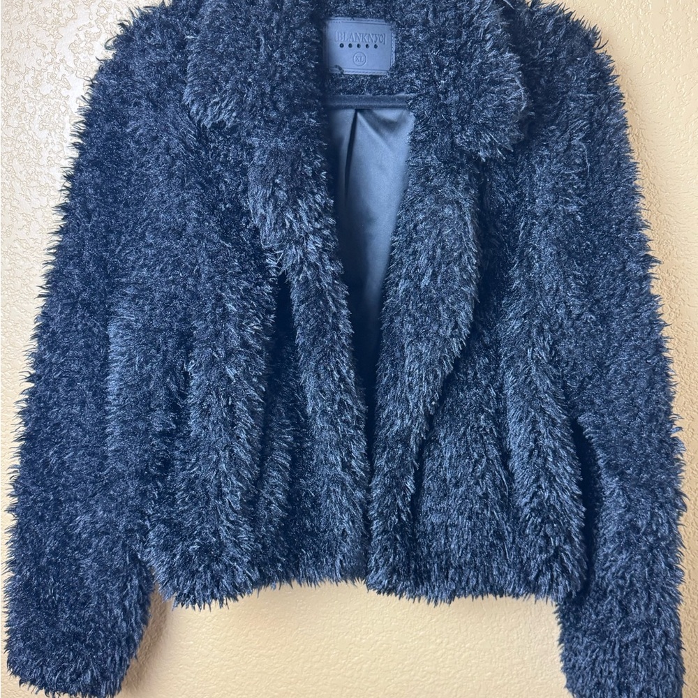 BlankNYC Faux Fur Bomber Jacket - Picture 2 of 6